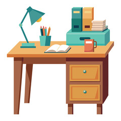 Desk for Home Office and Workspace Design