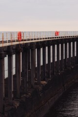 Obraz premium pier at sunset