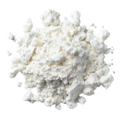 Fine Powdered Substance Piled on a Solid Surface for Analysis.