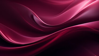 Obraz premium dark pink background with smooth wave