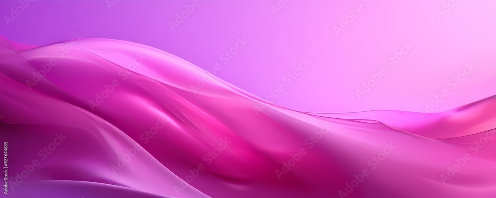 Poster pink background with smooth surface