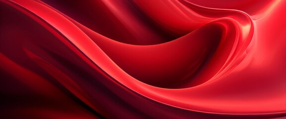 Obraz premium red silk fabric background
