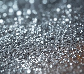silver glitter background
