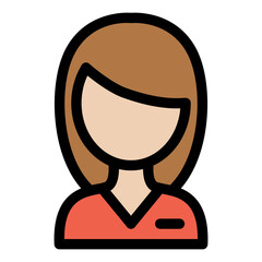 Real estate agent icon