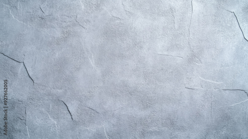 Poster closeup of a plain concrete wall background with smooth texture and subtle variations in light gray 