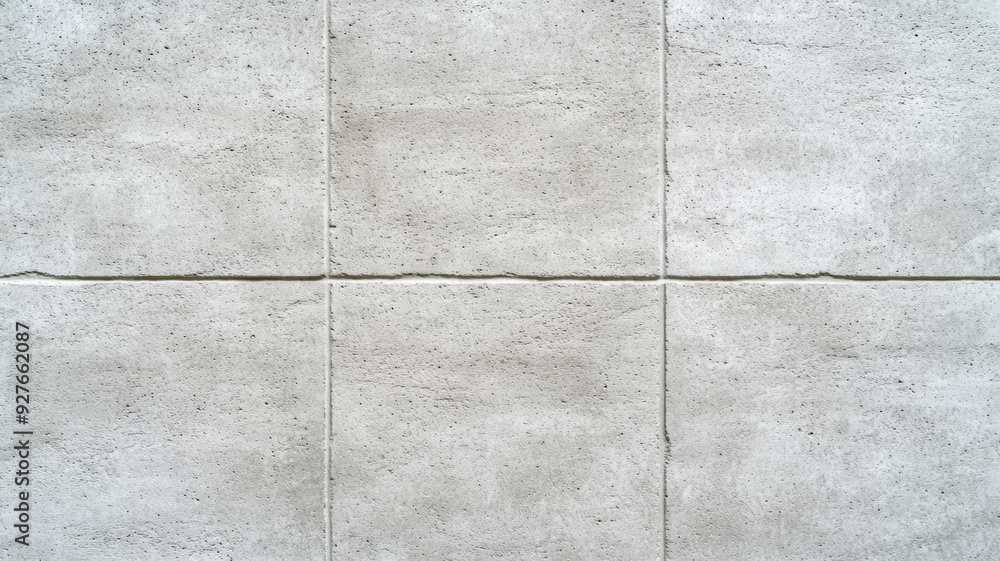 Poster closeup of a plain concrete wall in soft natural light smooth texture with faint gradients in light 