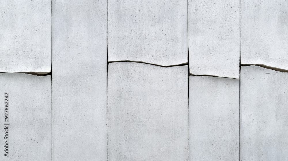 Aufkleber closeup of a textured concrete wall background with rough uneven surfaces and small cracks subtle gr