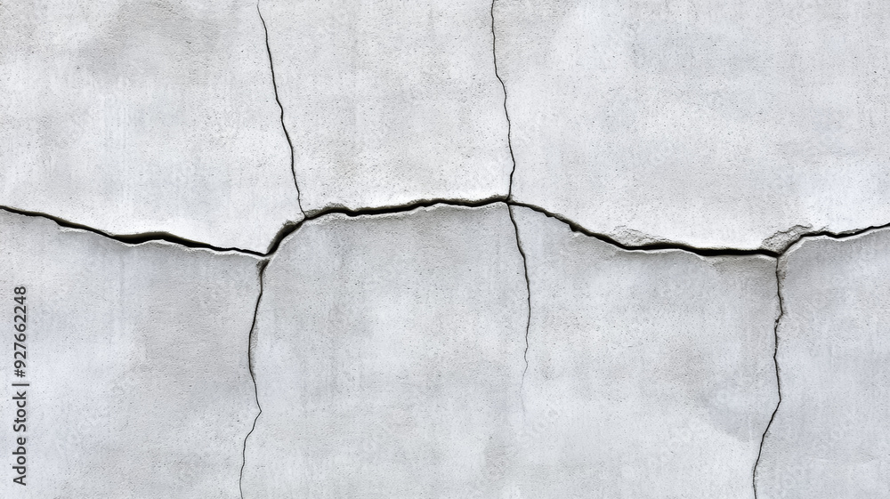 Aufkleber closeup of a textured concrete wall background with rough uneven surfaces and small cracks subtle gr