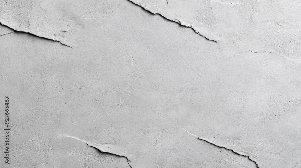 Aufkleber overhead view of a plain concrete wall surface with soft shadow details and subtle texture light gra