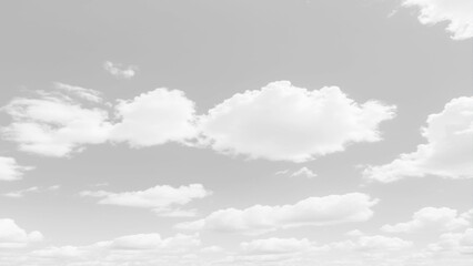 White Clouds from above. Aerial view of the fluffy white cloud on blue sky. Top view from an airplane over white clouds in a blue sky. High in the Heavens.