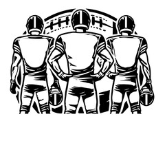 Football three players Svg png, custom football png, football designs, football png, football svg, svg football, Two Football Players Svg

