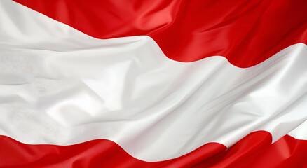 The background of the Austrian flag