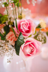 Pink Roses Bouquet