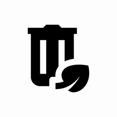 garbage sort recycling eco icon