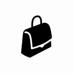 hand bag purse icon sign