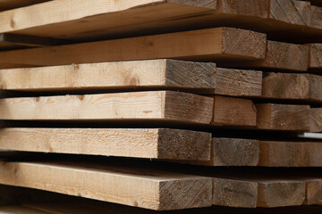 Edged boards.Building material.The material is made of wood