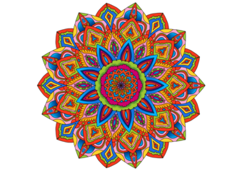 colorful madala background icon for carpet and other , madala flowers 
