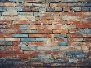 Obraz premium Gorgeous Background of old bricks. Colored bricks.