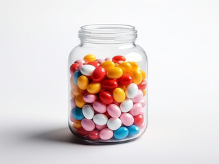 Unbelievable Delicious candy in jar