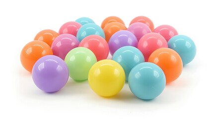 Colorful soft plastic balls for toddlers and kids