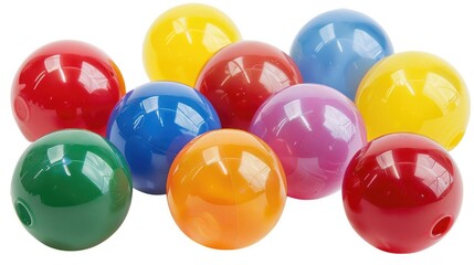 Colorful soft plastic balls for toddlers and kids