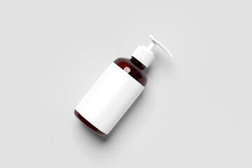 Pump Bottle Mockup