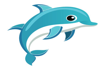 🐬 Versatile Dolphin Vector EPS | Great for Print & Digital Designs 🌐