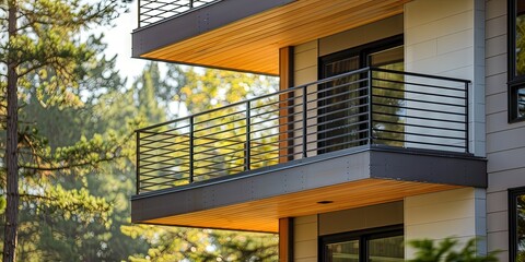 Fototapeta premium modern balcony, oregon