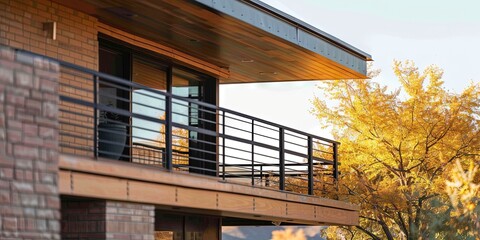 Fototapeta premium modern balcony, arizona