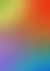 Rainbow colors abstract background digital. Texture smooth and blurred gradient brilliant backdrop.Colorful gradient mesh background