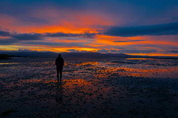 sunrise at the beach