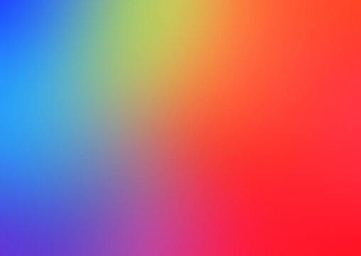 Rainbow colors abstract background digital. Texture smooth and blurred gradient brilliant backdrop.Colorful gradient mesh background
