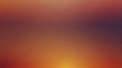 Naklejka premium Warm sunset gradient banner background with smooth, blended
