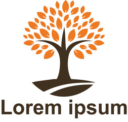 vector tree logo design  © Rahima