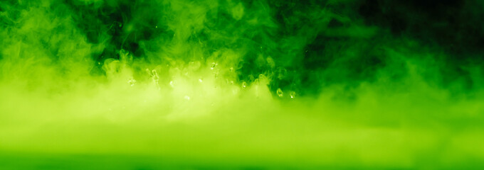 Fototapeta premium Water droplets Smoke clouds fog Mystic texture dark background Unusual Extraordinary feeling