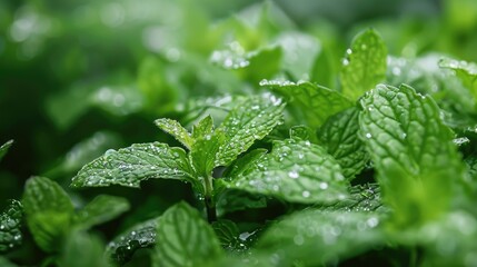 Peppermint is usually found in damp environments like stream edges and drainage channels
