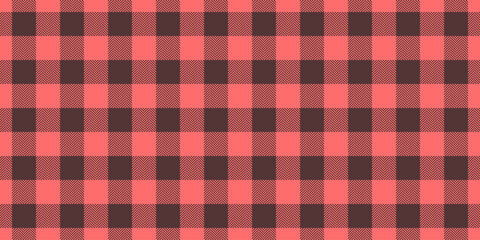 Goose textile tartan pattern, womens fashion vector background check. Micro seamless texture fabric plaid in red color.