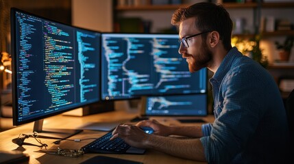 office software working programmers. programming programmer developer information technology software computer code coding innovation digital engineering developing innovative design