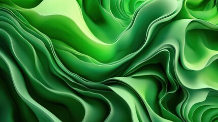 Obraz premium save the green planet, abstract organic background in green color