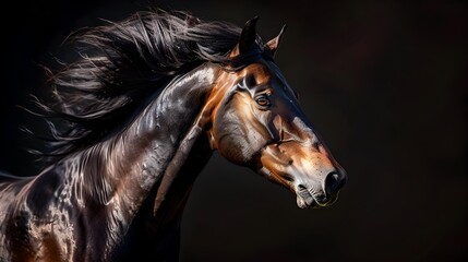 Obraz premium Tennessee walker horses with their unique gait