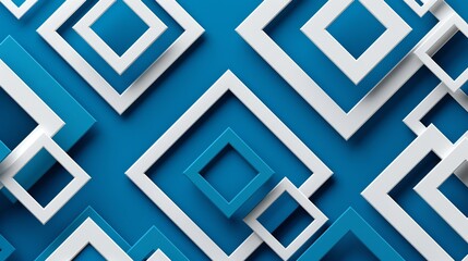 the aesthetics of your space with an empty picture frame complementing your geometric wall.