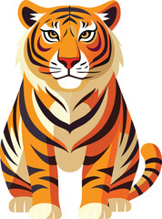 tiger  vector