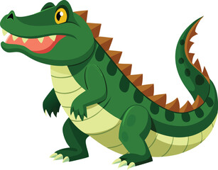 crocodile vector