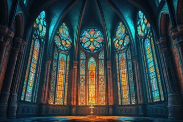 Church Stained Glass Window