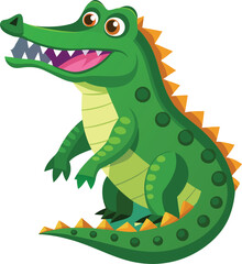 crocodile vector