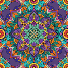 Mandala background pattern design