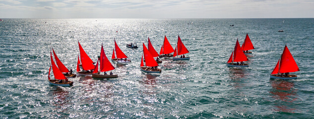 Trearddur Bay Sailing Club - Sail race Anglesey North Wales UK