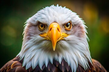 portrait of a bald eagle