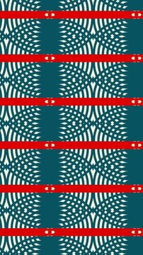 COLOURFUL VERICAL PATTERNS IN 4K