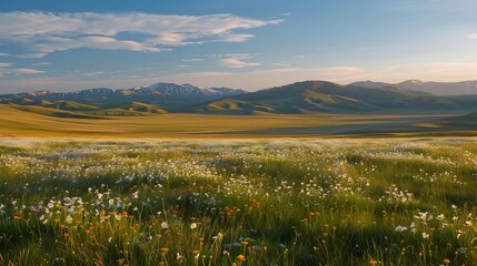 The expanses of mongolia amaze with their endless
